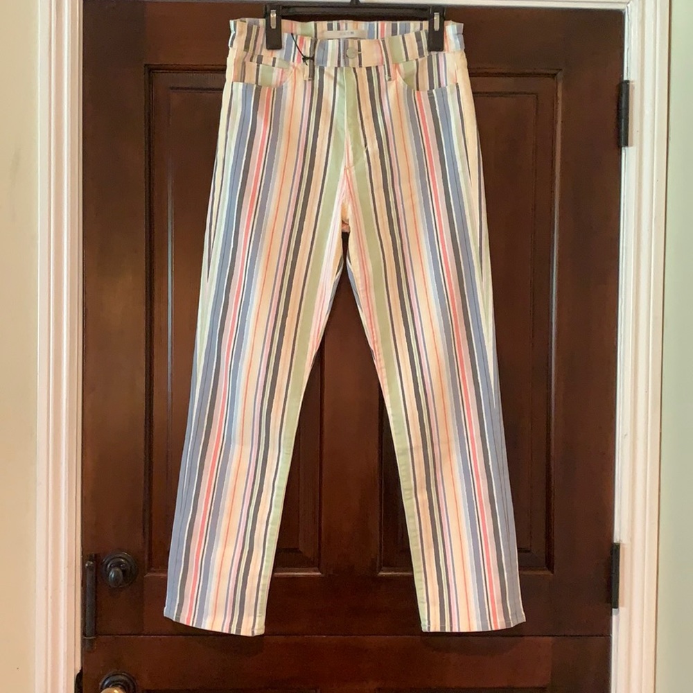 ‼️SOLD‼️ Joe’s Luna Striped Ankle Jean   Sz 30
